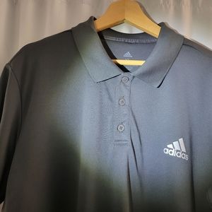 MENS Addidas XL grey golf polo - NWT